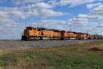 BNSF 8931 waits out for a train meet,